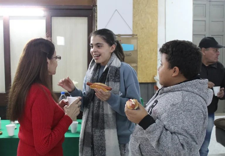 Merienda de niños